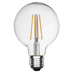 Ampoule LED à filament globe transparent 10W G125 1400lumen 3000K