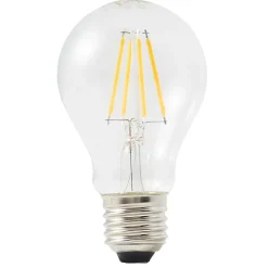 Ampoule LED à filament GLS E27 470lm 3.4W = 40W Ø6cm Diall blanc chaud