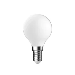 Ampoule LED à filament mini globe E14 470lm 3.4W = 40W Ø4.5cm IPX4 Diall blanc chaud