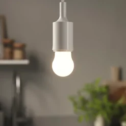 Ampoule LED à filament mini globe E27 500lm 3.7W = 42W Ø4.5cm IPX4 Diall blanc neutre