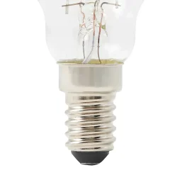 Ampoule LED à filament mini globe E14 470lm 3.4W = 40W Ø4.5cm Diall blanc chaud