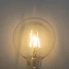 Ampoule LED à filament spiralé E27 dimmable 3 niveaux G125 4W 450lm 2700K