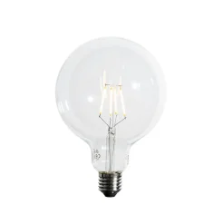 Ampoule LED à filament spiralé E27 dimmable 3 niveaux G125 4W 450lm 2700K