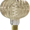 Ampoule LED à filament spirale E27 Pulse 240lm 4W blanc chaud ⌀12,5cm Calex