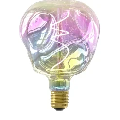 Ampoule LED à filament spirale E27 Organic Neo 200lm 4W blanc extra chaud ⌀12,5cm Calex