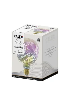 Ampoule LED à filament spirale E27 Organic Neo 200lm 4W blanc extra chaud ⌀12,5cm Calex