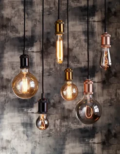 Ampoule LED à filament ST64 Transparent E27 100 lm 3.8 W Blanc chaud Diall