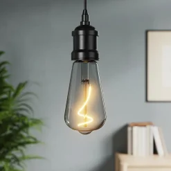 Ampoule LED à filament ST64 Transparent E27 100 lm 3.8 W Blanc chaud Diall