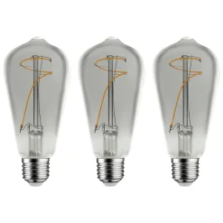 Ampoule LED à filament ST64 Transparent E27 100 lm 3.8 W Blanc chaud Diall