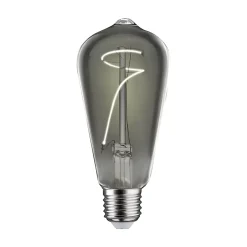 Ampoule LED à filament ST64 Transparent E27 100 lm 3.8 W Blanc chaud Diall