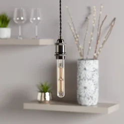 Ampoule LED à filament T30S E27 470lm 3.4W = 40W Ø3cm Diall blanc chaud