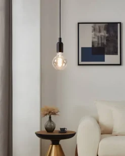 Ampoule LED à filaments torsadés globe E27 G95 806lm blanc chaud Eglo