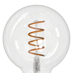 Ampoule LED à filaments torsadés globe E27 G95 806lm blanc chaud Eglo