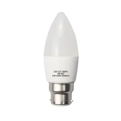 Ampoule LED - SILUMEN - B22 6W - Blanc Neutre 4200k - 5500k - 180