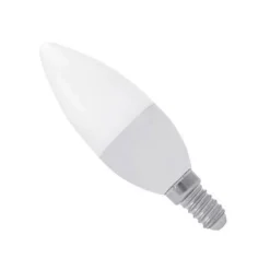 Ampoule LED - SILUMEN - E14 8W 220V C37 - Blanc Froid - 800 Lumens