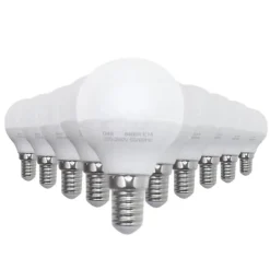 Ampoule LED - SILUMEN - E14 8W 220V G45 - Blanc Neutre 4200k - 5500k - Globe - A+