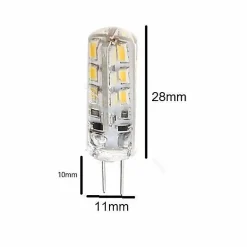 Ampoule LED - SILUMEN - G4 2W - Blanc Neutre 4200k - 360