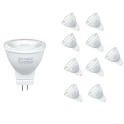 Ampoule LED - SILUMEN - GU4 / MR11 4W 12V - Blanc Froid 6000K - Pack de 10 - 220 lumens