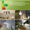 Ampoule LED A60 E27 1535lm=100W blanc chaud Philips ⌀6 cm transparent