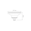 Ampoule LED AR111 LYNK GU10 13W 45