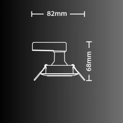 Ampoule LED connectée KOZii, éclairage blancs + couleurs, GU10 Spot encastrable orientable 5W Variation de couleur et luminosité