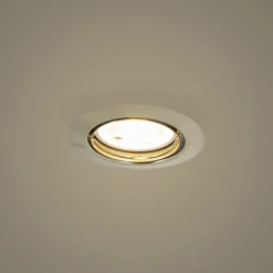 Ampoule LED connectée KOZii, éclairage blancs + couleurs, GU10 Spot encastrable aluminium brossé orientable 5W