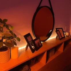 Ampoule LED connectée KOZii, éclairage blancs + couleurs, E14 P45 Opaque 6W Variation de couleur et luminosité