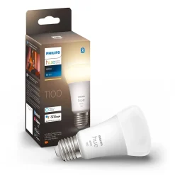 Ampoule LED connectée Philips Hue A60 IP20 E27 1055lm 9.5W 75W blanc chaud