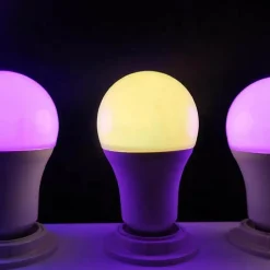 Ampoule LED Connectée WiFi E27 9W RGBW A60 (Pack de 5) - SILAMP