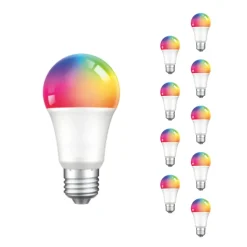 Ampoule LED Connectée WiFi E27 4.5W G45 RGBW (Pack de 10) - SILAMP