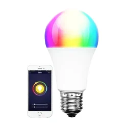 Ampoule LED Connectée Wifi E27 8.5W RGBW A60 (Pack de 10) - SILAMP