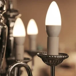 Ampoule LED Connectée WiFi E14 5.5W RGBW C37 - SILAMP