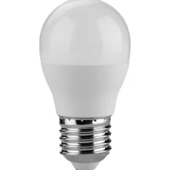 Ampoule LED Connectée Wifi E27 4.5W G45 RGBW - SILUMEN - Blanc
