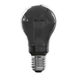 Ampoule LED Crown Glassfiber noir dimmable E27 A60 ⌀ 6cm 40lm 3,5W blanc chaud Calex