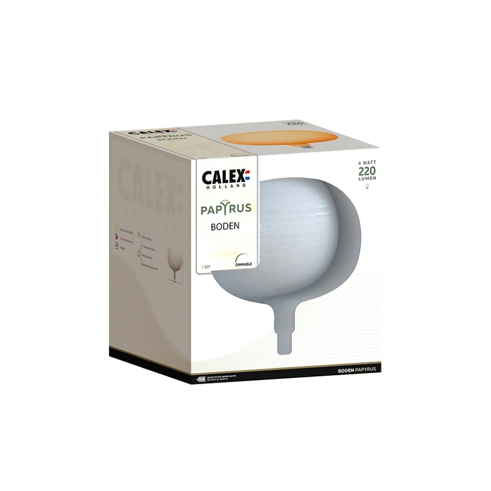 Ampoule LED décorative E27 globe Ø22cm 220lm blanc extra chaud dimmable 4W Calex