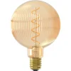 Ampoule LED décorative E27 190lm blanc extra chaud dimmable 4W Calex
