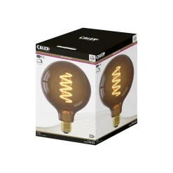 Ampoule LED décorative globe E27 120lm blanc chaud dimmable 4W Calex
