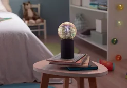 Ampoule LED décorative globe Cosmos globe G95 E27 1,5W 60lm ⌀9,5 x H.13cm blanc chaud Girard Sudron