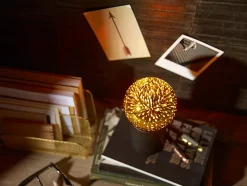 Ampoule LED décorative globe Cosmos globe G95 E27 1,5W 60lm ⌀9,5 x H.13cm blanc chaud Girard Sudron