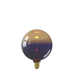 Ampoule LED décorative XXL Kalmar verre noir et or dimmable E27 3,5W 80lm Calex
