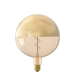 Ampoule LED décorative XXL Kalmar verre doré craquelé dimmable E27 4W 100lm Calex