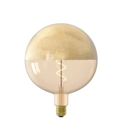 Ampoule LED décorative XXL Kalmar verre doré craquelé dimmable E27 4W 100lm Calex