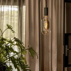 Ampoule LED décorative XXL Sundsvall verre gris titane dimmable E27 3W 100lm Calex