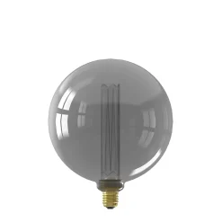Ampoule LED décorative XXL Royal Kalmar verre gris dimmable E27 4W 60lm Calex