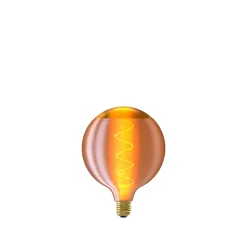 Ampoule LED décorative XXL Silk globe verre doré dimmable E27 4W 140lm Calex