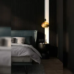 Ampoule LED décorative XXL Boden verre cuivré craquelé dimmable E27 4W 100lm Calex