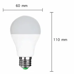 Ampoule LED E27 - Silumen - A60 - 9W - Blanc Froid 6000K - 810 lumens