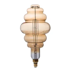 Ampoule LED E27 - Verre Doré - 8W 810lm - 1800K - Dimmable - Vintage