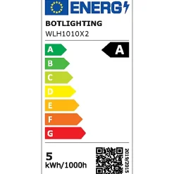 Ampoule LED E27 5W 1055 lm 3000K Blanc Chaud Verre Clair à Filament Classe A 50 000 h Équiv. 75W
