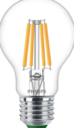 Ampoule LED E27 blanc chaud Philips Ultra Standard 485lm 2,3W=40W - Eco